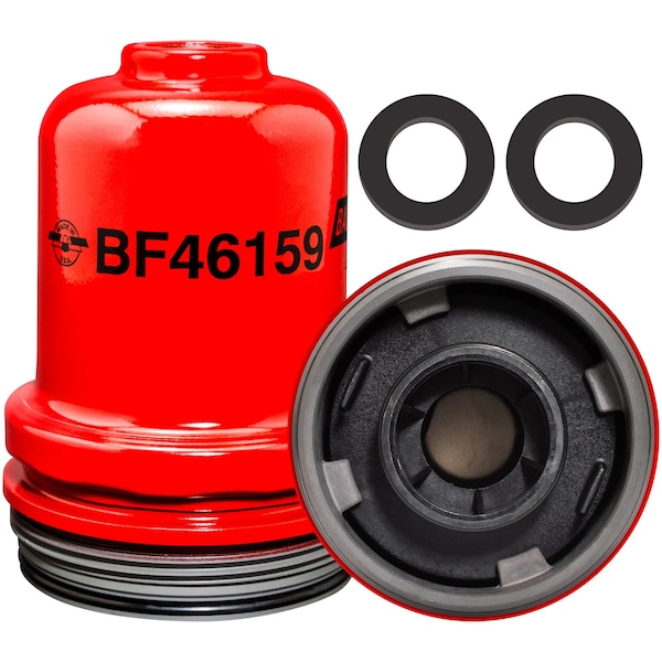 Filter, Spin-On, Biodiesl/Diesel, 5-17/32"L